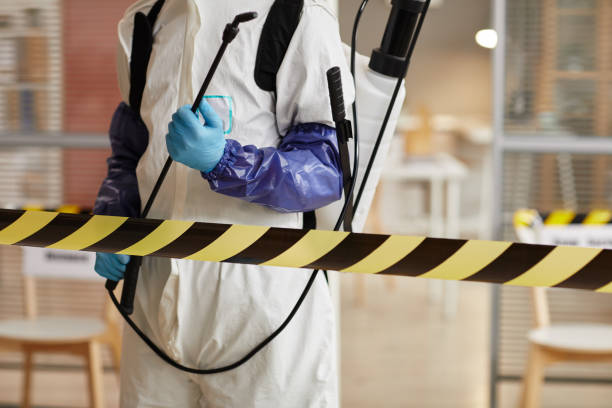 Professional Biohazard Cleanup technician working in San Bernardino, CA